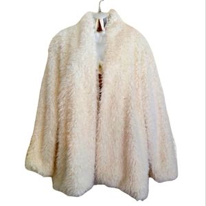 NWOT FAUX FUR COAT